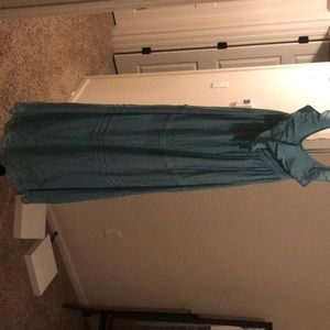 Blue maxi dress!